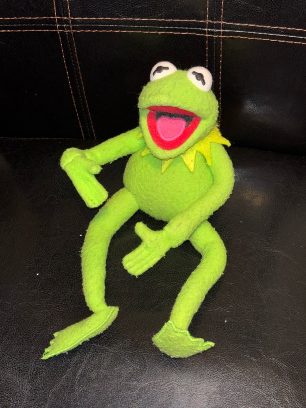 Vintage Kermit The Frog Bendable Applause Jim Henson Prod. 1995 Used